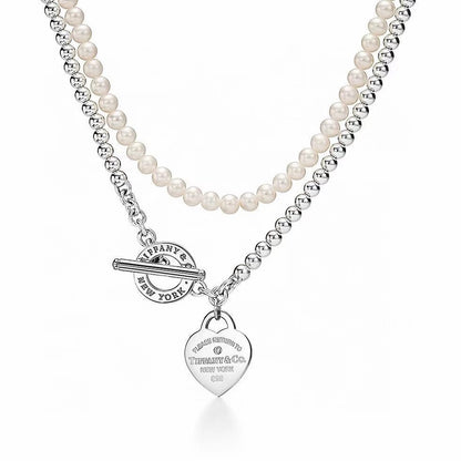 [Sprite Jewelry] Double-clasp Pearl Necklace、Bracelet