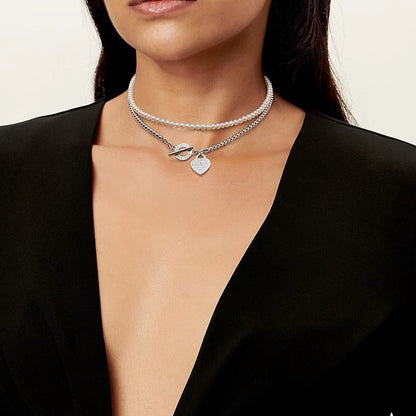 [Sprite Jewelry] Double-clasp Pearl Necklace、Bracelet