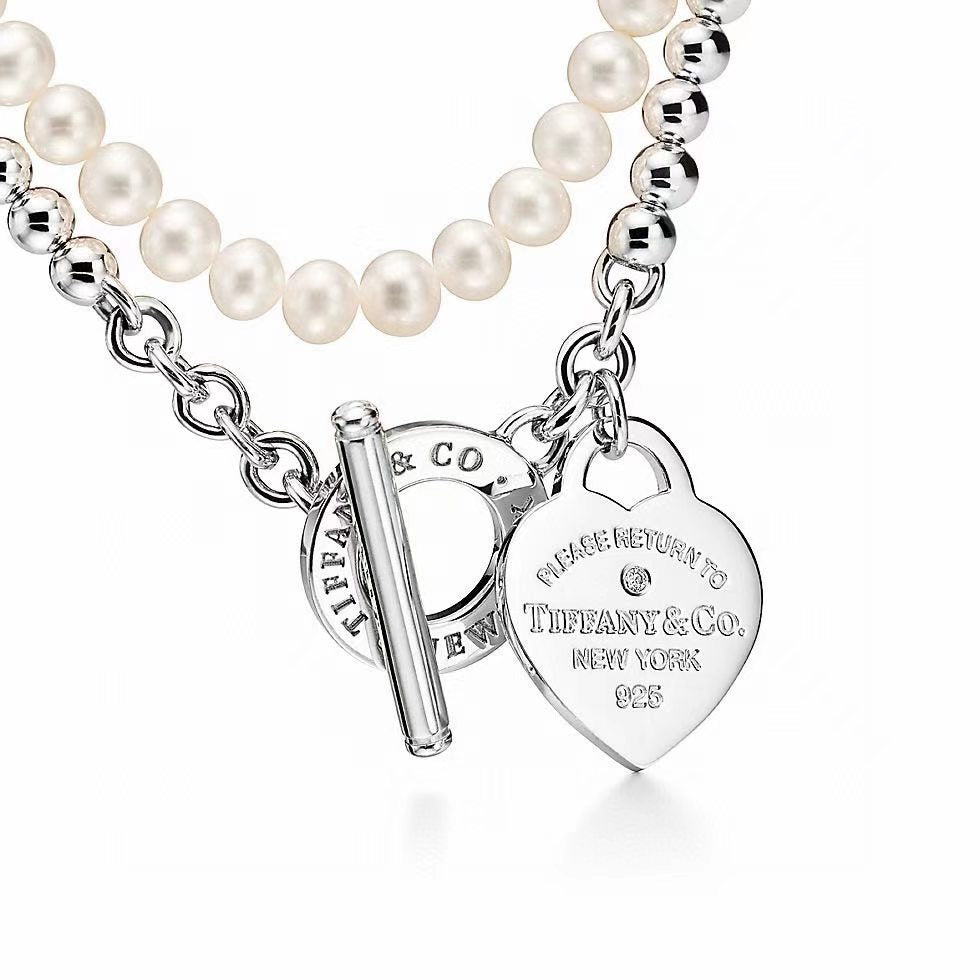 [Sprite Jewelry] Double-clasp Pearl Necklace、Bracelet