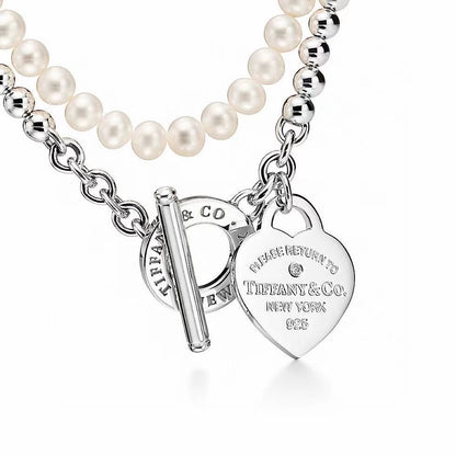 [Sprite Jewelry] Double-clasp Pearl Necklace、Bracelet