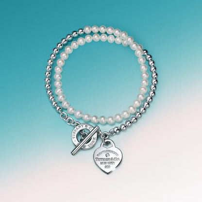 [Sprite Jewelry] Double-clasp Pearl Necklace、Bracelet