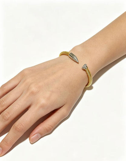 [Sprite Jewelry]Open threaded nail bracelet