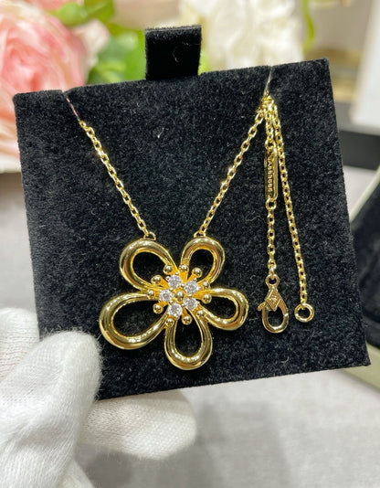 [Sprite Jewelry] Flower Jewelry Set with Diamond Center
