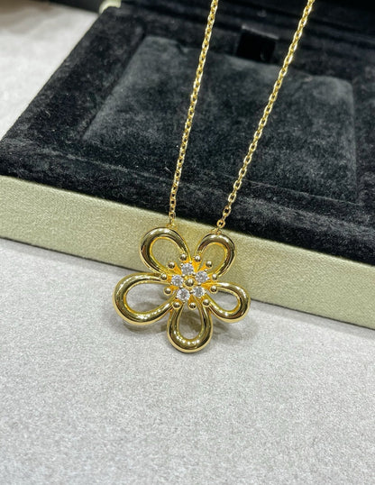 [Sprite Jewelry] Flower Jewelry Set with Diamond Center