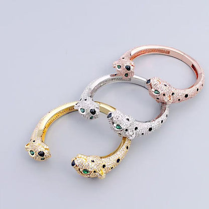 [Sprite Jewelry] Full Diamond Panther Bangle & Ring