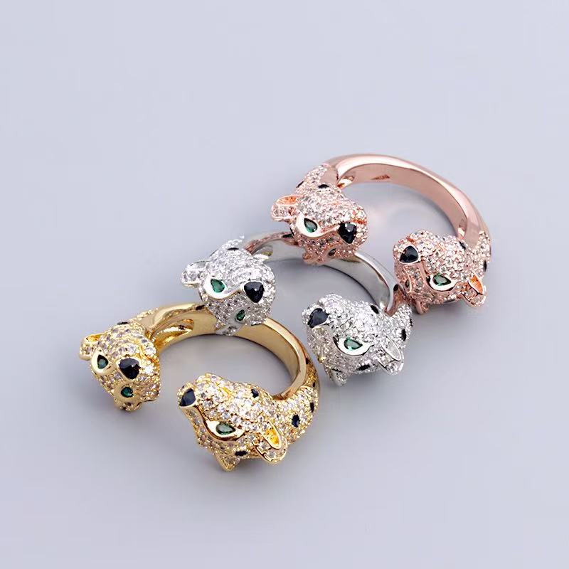 [Sprite Jewelry] Full Diamond Panther Bangle & Ring
