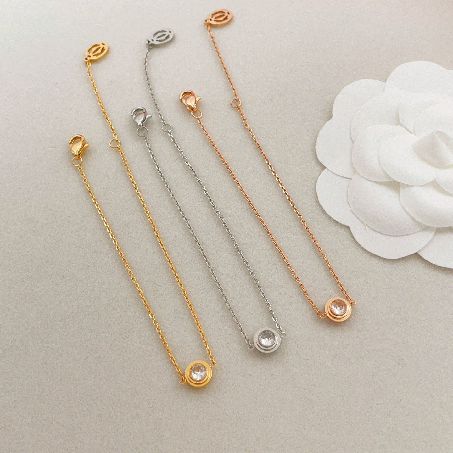 [Sprite Jewelry] UFO Series Single Diamond Bracelet
