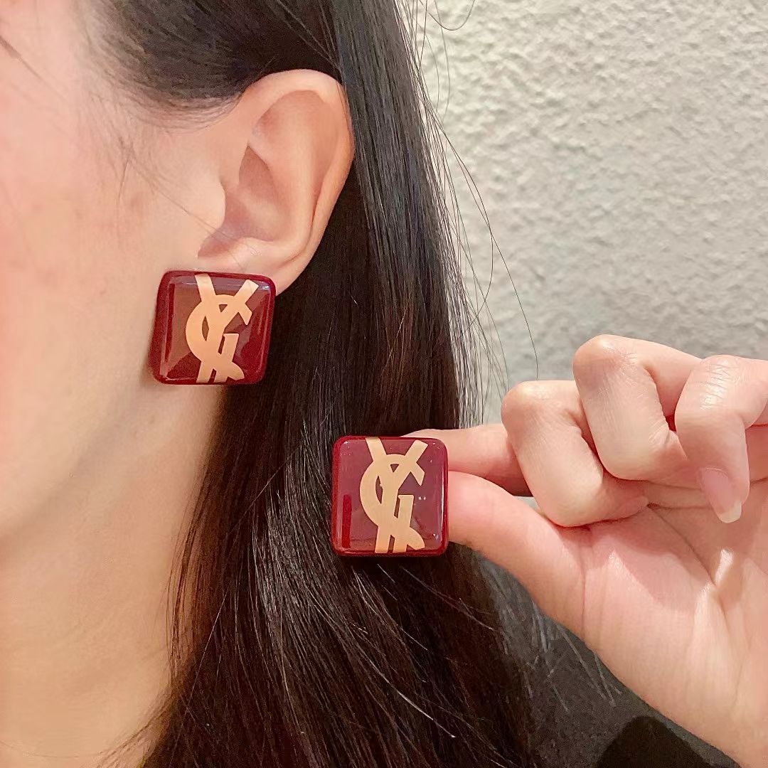 [Sprite Jewelry]Classic Letter Earrings
