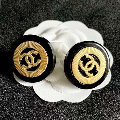 [Sprite Jewelry]Classic Double C Earrings