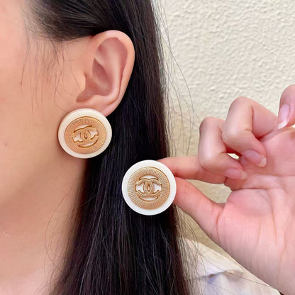[Sprite Jewelry]Classic Double C Earrings