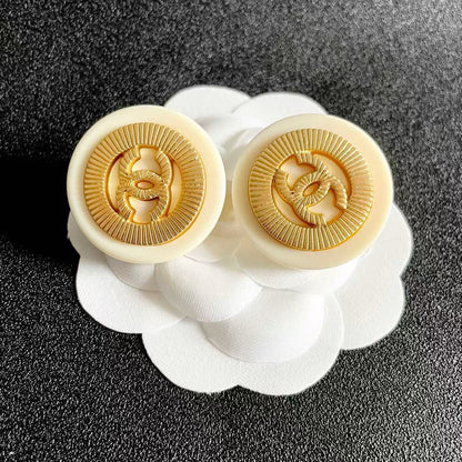 [Sprite Jewelry]Classic Double C Earrings