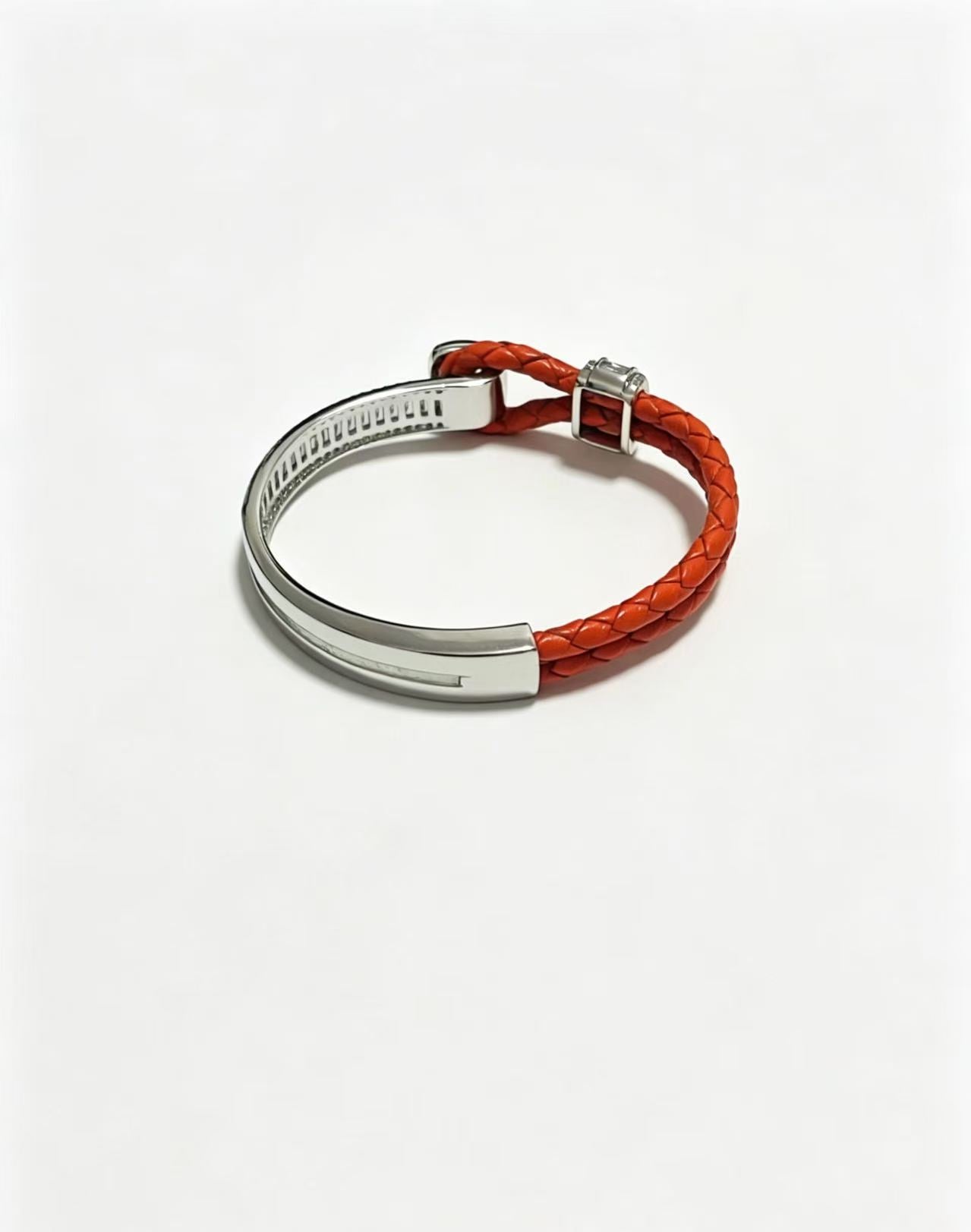 ¡®Sprite Jewelry2026 New Half-Diamond Horseshoe Buckle Bangle