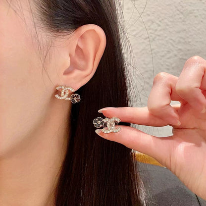 [Sprite Jewelry]Mini Camellia Stud Earrings