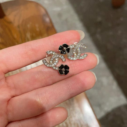 [Sprite Jewelry]Mini Camellia Stud Earrings