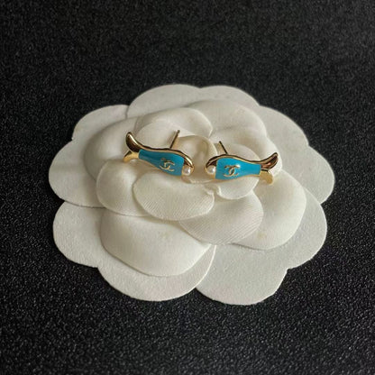 [Sprite Jewelry]Fish Stud Earrings