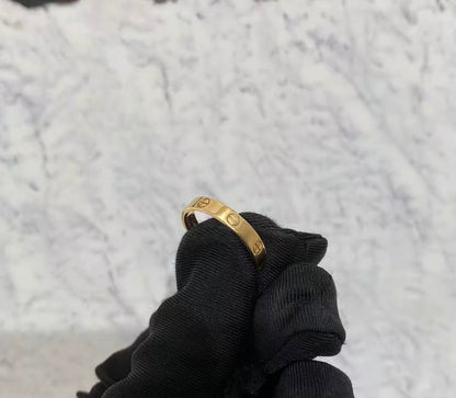 ¡®Sprite Jewelry¡¯LOVE RING 4MM Plain version, GOLD