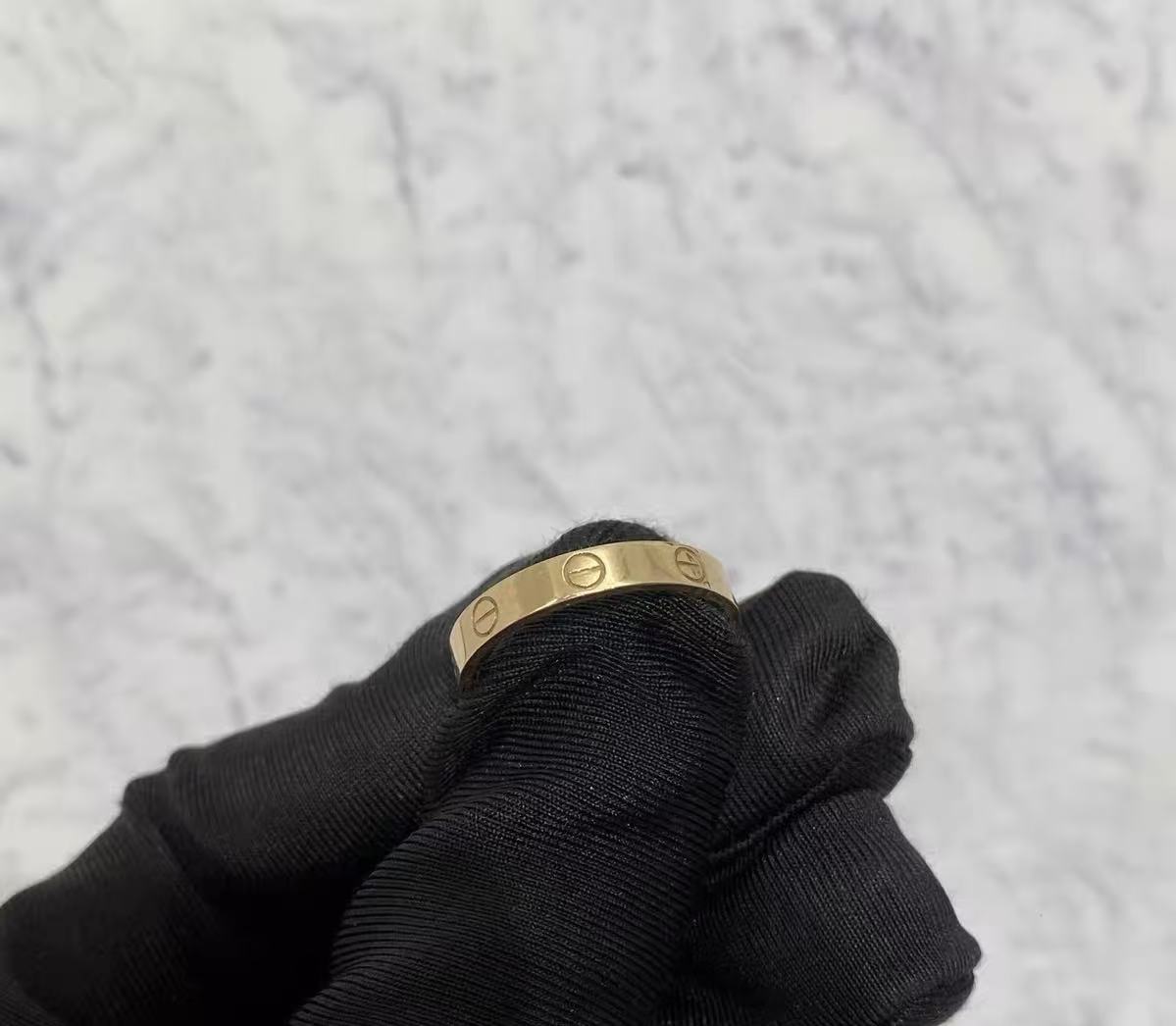 ¡®Sprite Jewelry¡¯LOVE RING 4MM Plain version, GOLD