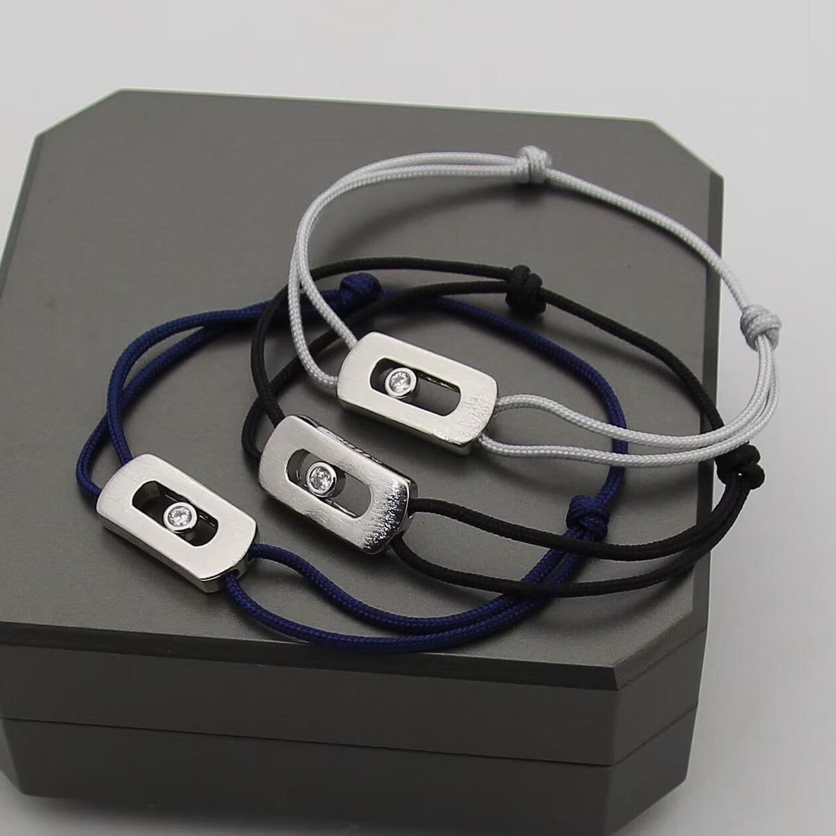 [Sprite Jewelry]My First Diamond Cord Bracelet