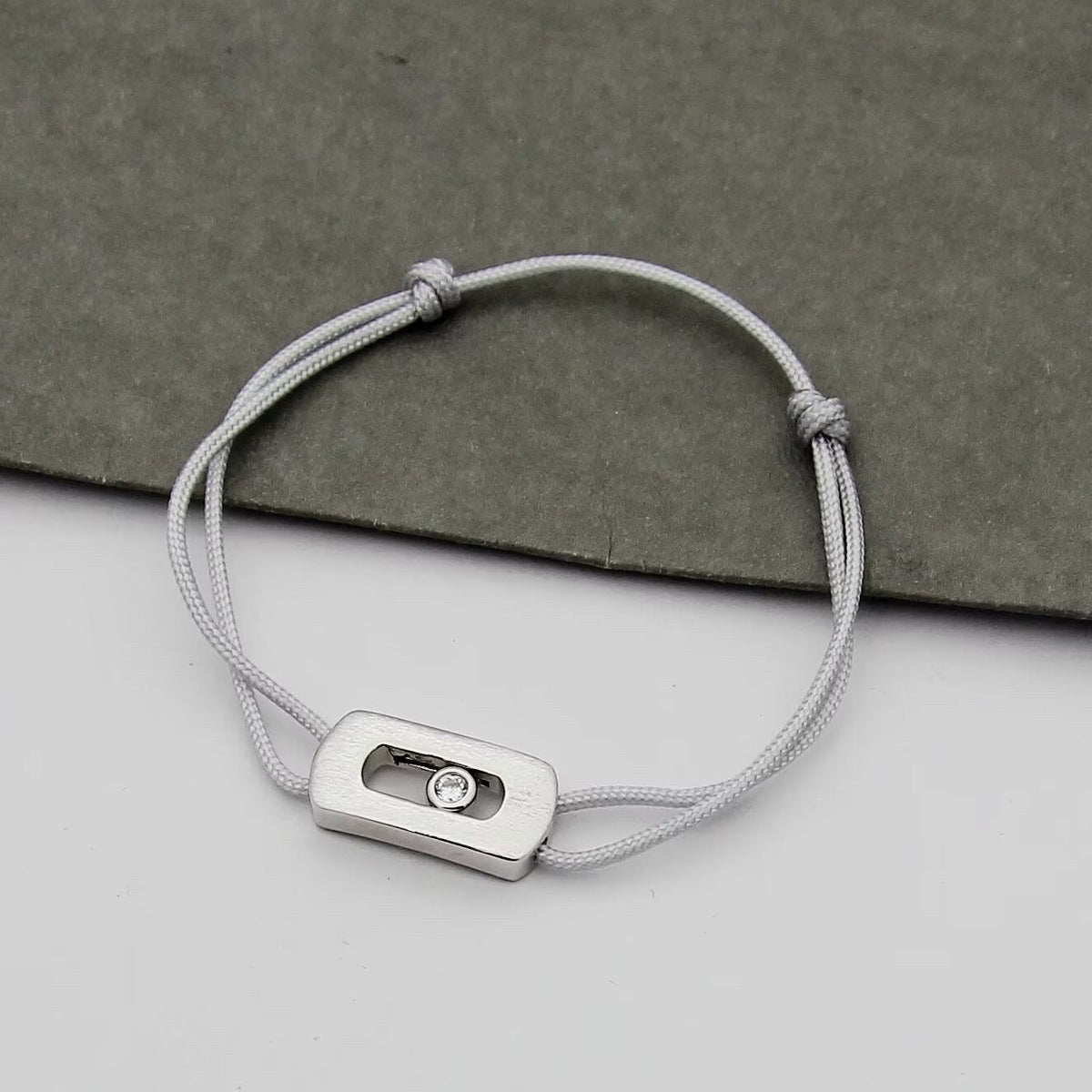 [Sprite Jewelry]My First Diamond Cord Bracelet