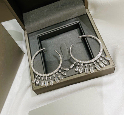 [Sprite Jewelry] Kate Moss Tassel Hoop Earrings