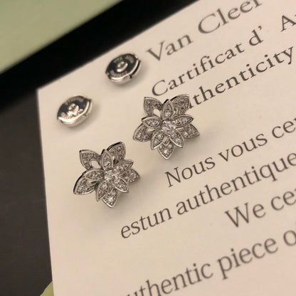 ¡®SpriteJewelry¡¯Lotus Openwork Earrings（Mini）