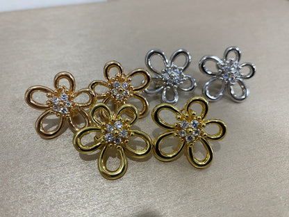 [SpriteJewelry]Flowerlace Stud Earrings,