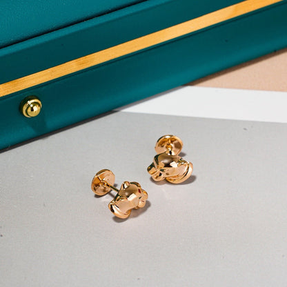 ¡®SpriteJewelry¡¯Polished Panther‑Head Earrings