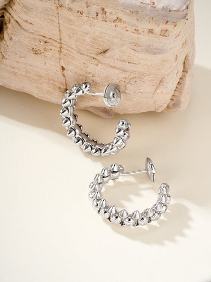 ¡®SpriteJewelry¡¯Clash‑de  Spiked Diamond Earrings