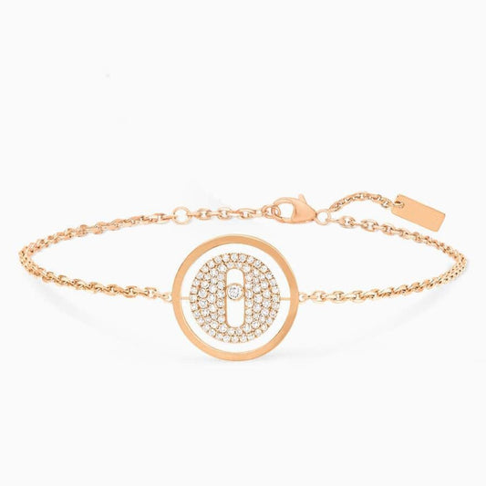 [Sprite Jewelry]LUCKY MOVE DIAMOND PAVED BRACELET