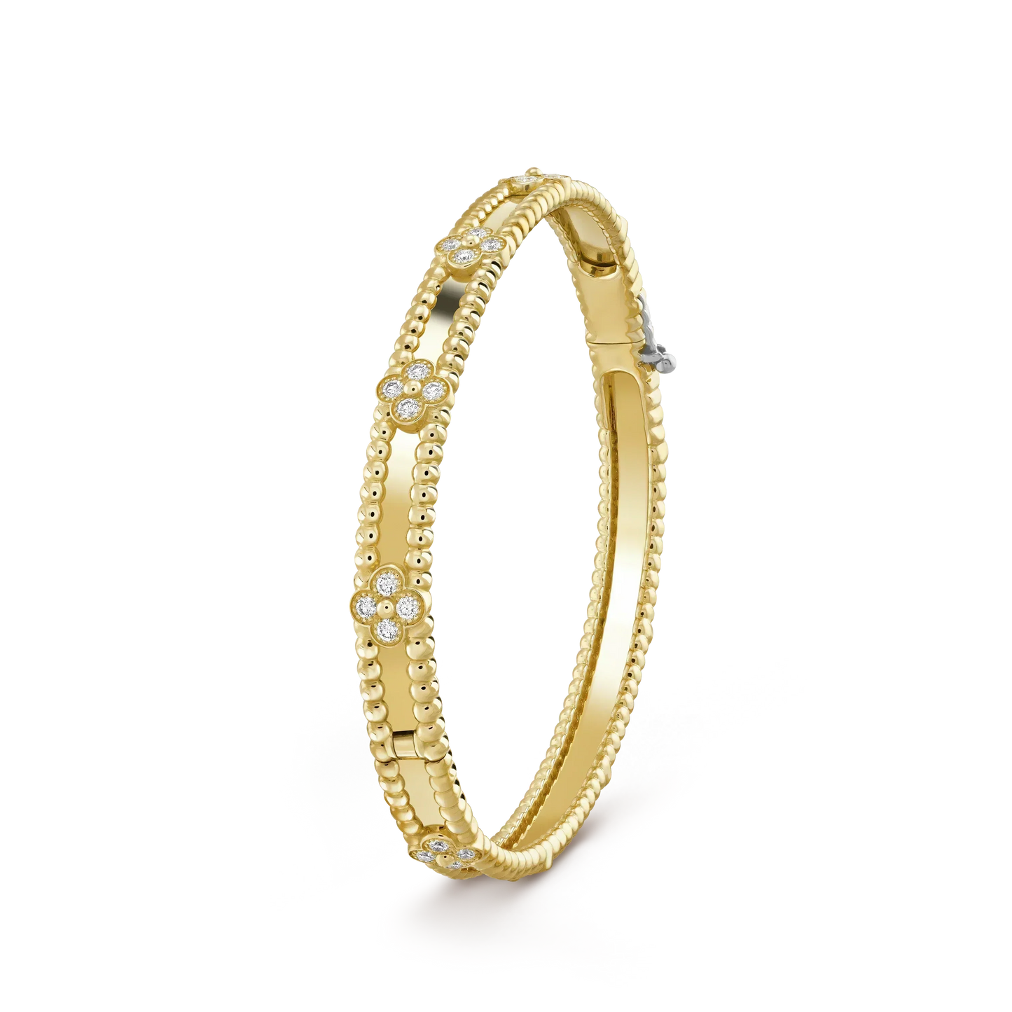 ¡®Sprite Jewelry¡¯CLOVER BRACELET 4MM DIAMONDS