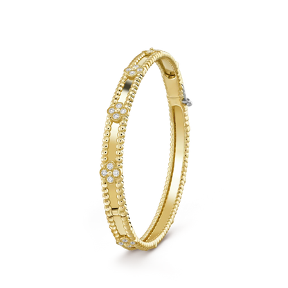 ¡®Sprite Jewelry¡¯CLOVER BRACELET 4MM DIAMONDS