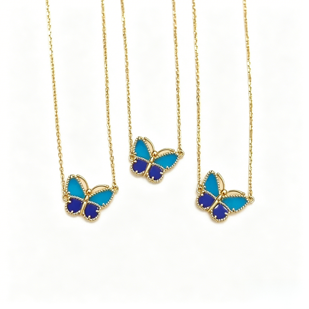 [Sprite Jewelry] 2026 NEW LUCKY BUTTERFLY 1 MOTIFS NECKLACE