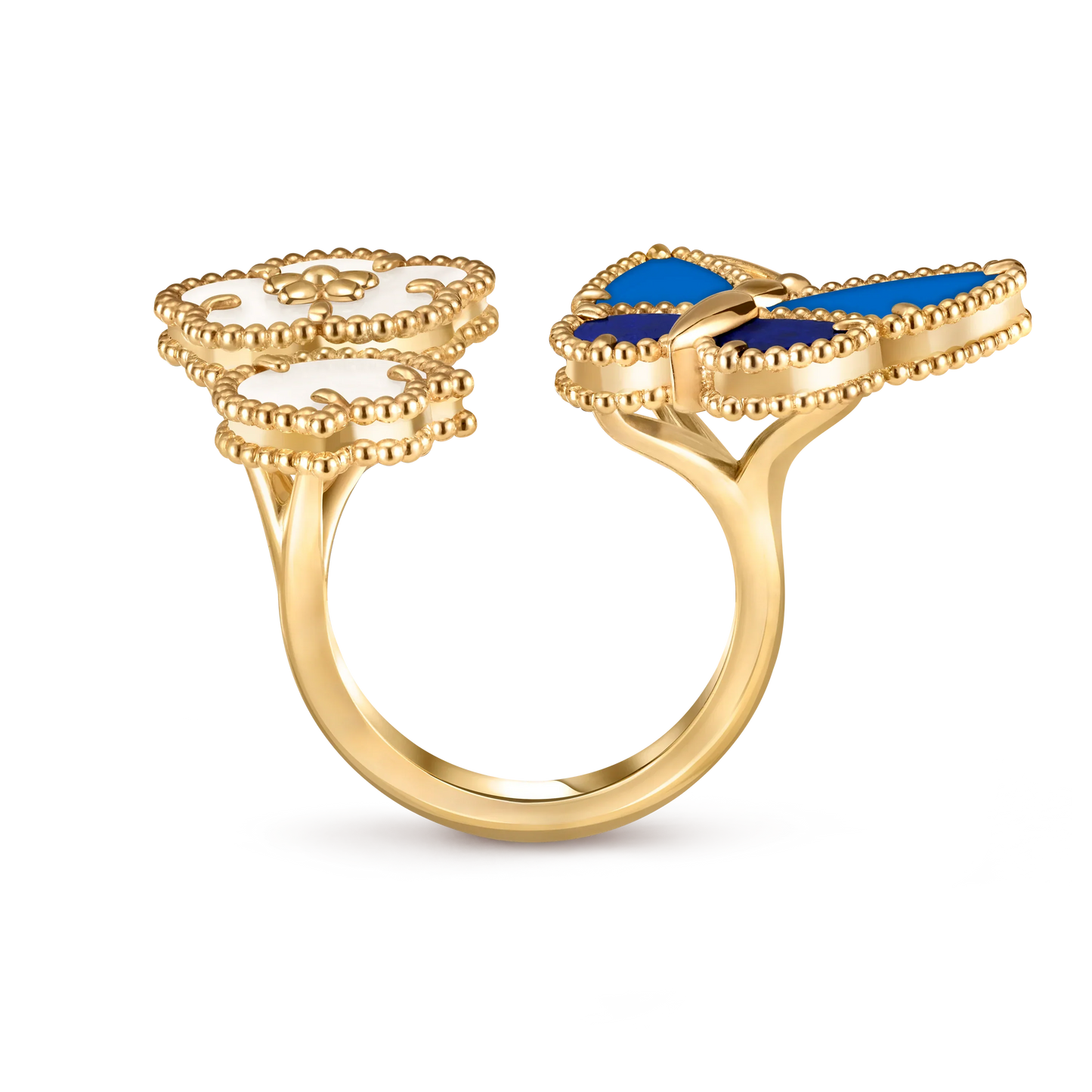 [Sprite Jewelry] 2026 NEW MODEL SPRING LUCKY 3 MOTIF GOLD RING