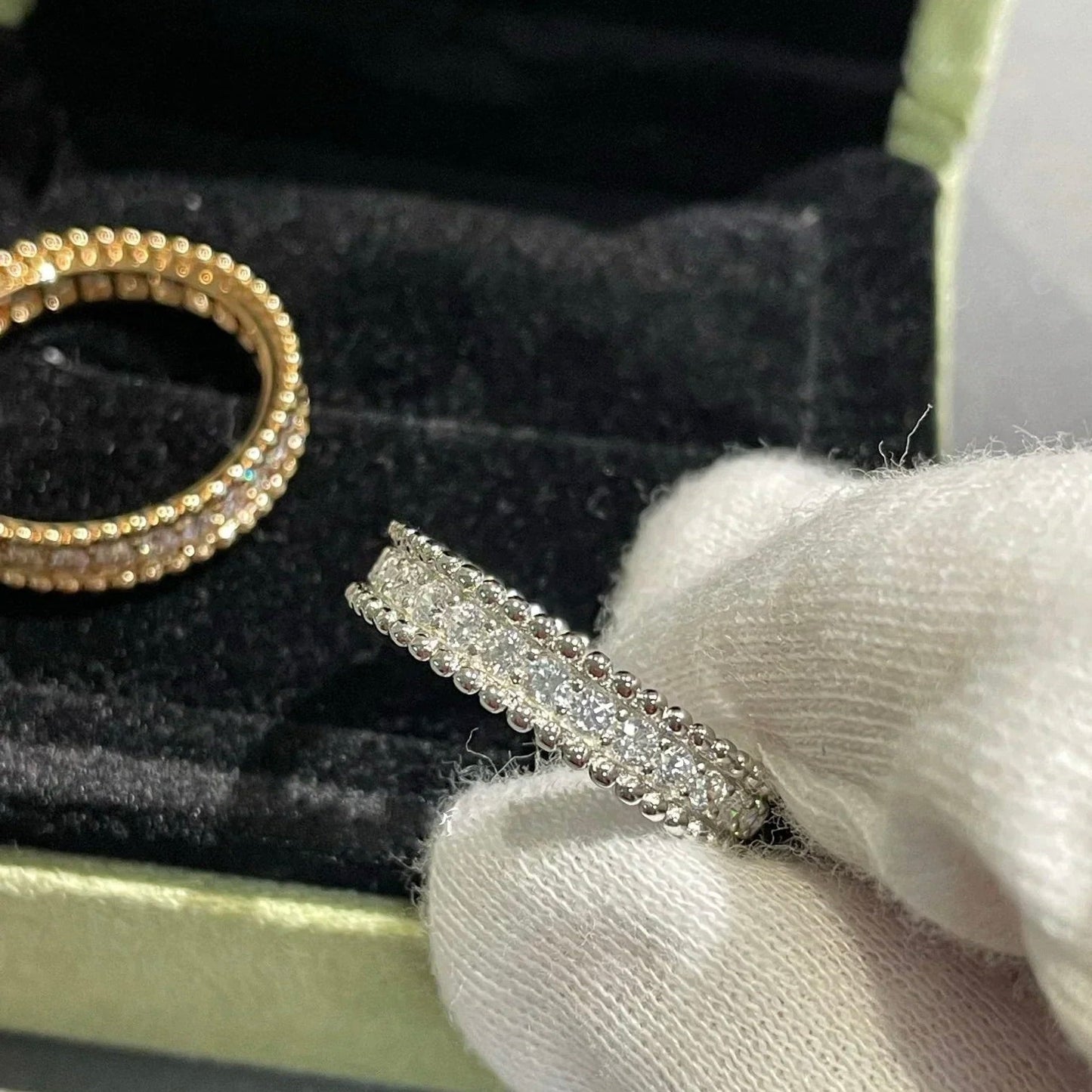 ¡®Sprite Jewelry¡¯PERLEE DIAMOND ROSE GOLD RING