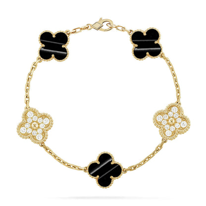 [Sprite Jewelry]New  CLOVER 5 MOTIF PULSAR STONE BRACELET COLLECTION