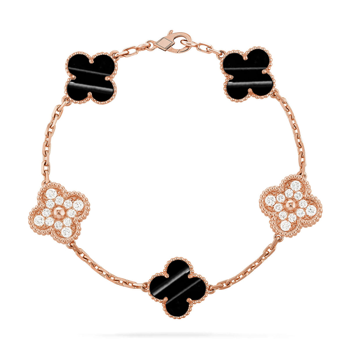[Sprite Jewelry]New  CLOVER 5 MOTIF PULSAR STONE BRACELET COLLECTION