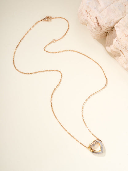 ¡®Sprite Jewelry¡¯Heart Ring Pendant Necklace