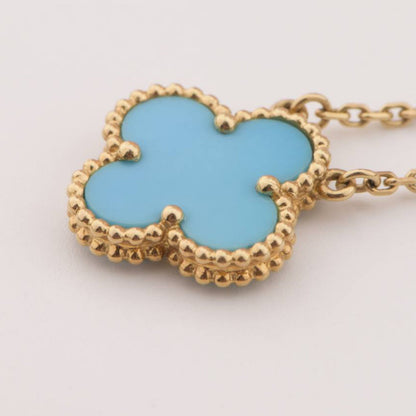¡®Sprite Jewelry¡¯CLOVER 15MM VINTAGE TURQUOISE NECKLACE