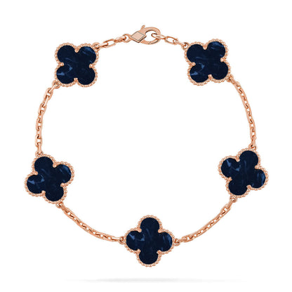 [Sprite Jewelry]New CLOVER 5 MOTIF PIETERSITE BRACELET COLLECTION