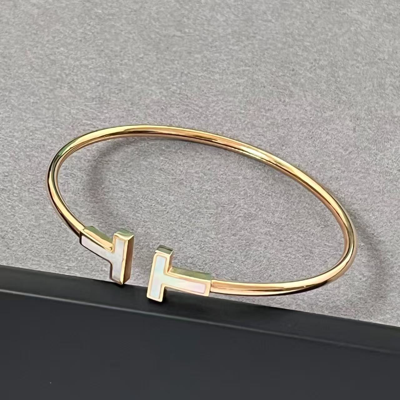 [Sprite Jewelry] T House Double T Open Bangle