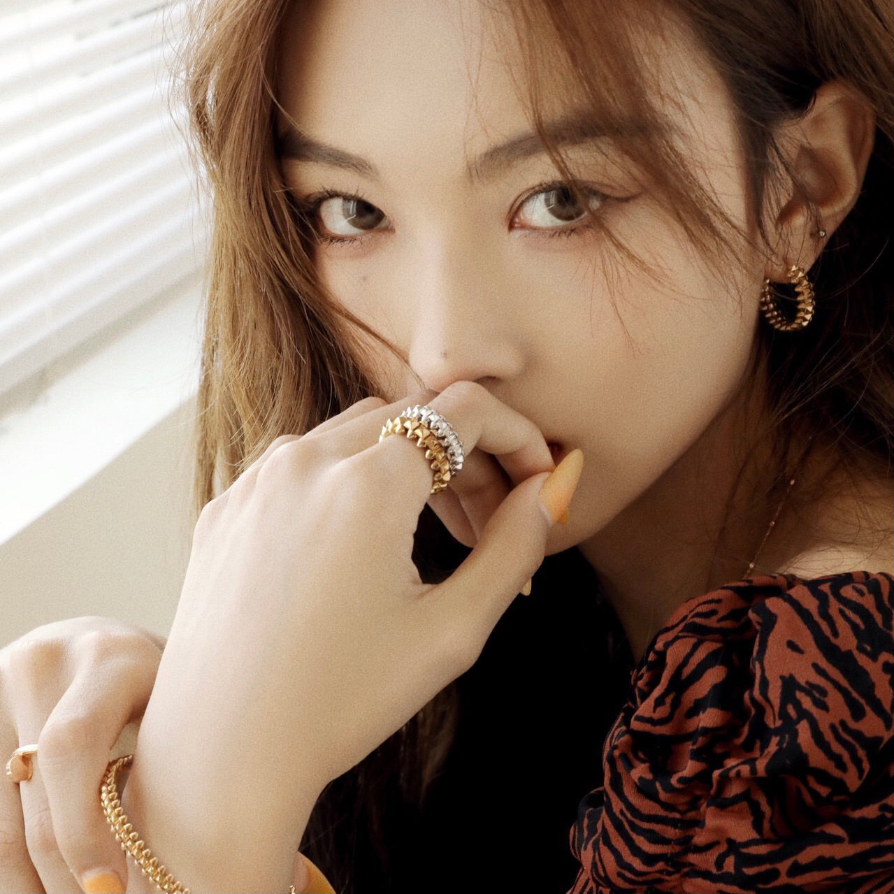 ¡®Sprite Jewelry¡¯CLASH SMALL HOOP EARRINGS