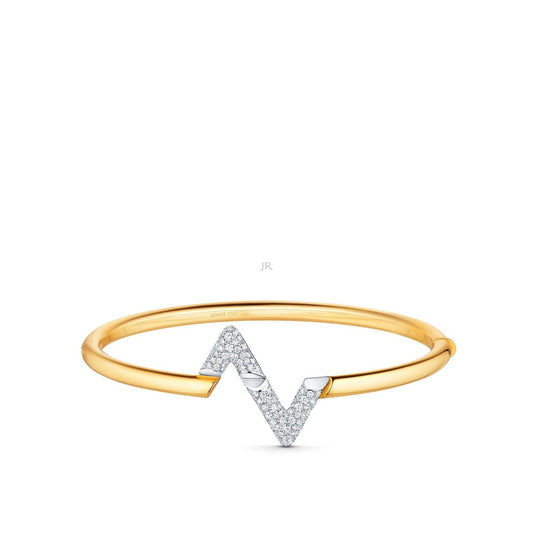 ¡®Sprite Jewelry¡¯VOLTE UPSITE DOWN GOLD DIAMOND BRACELET