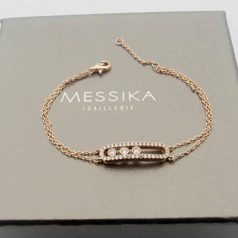 [Sprite Jewelry] Move Classique pavé bracelet