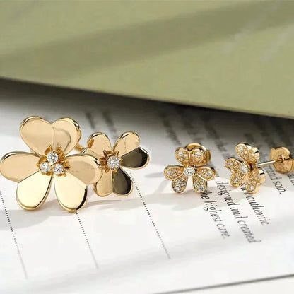 ¡®Sprite Jewelry¡¯CLOVER COMOS GOLD DIAMOND RING