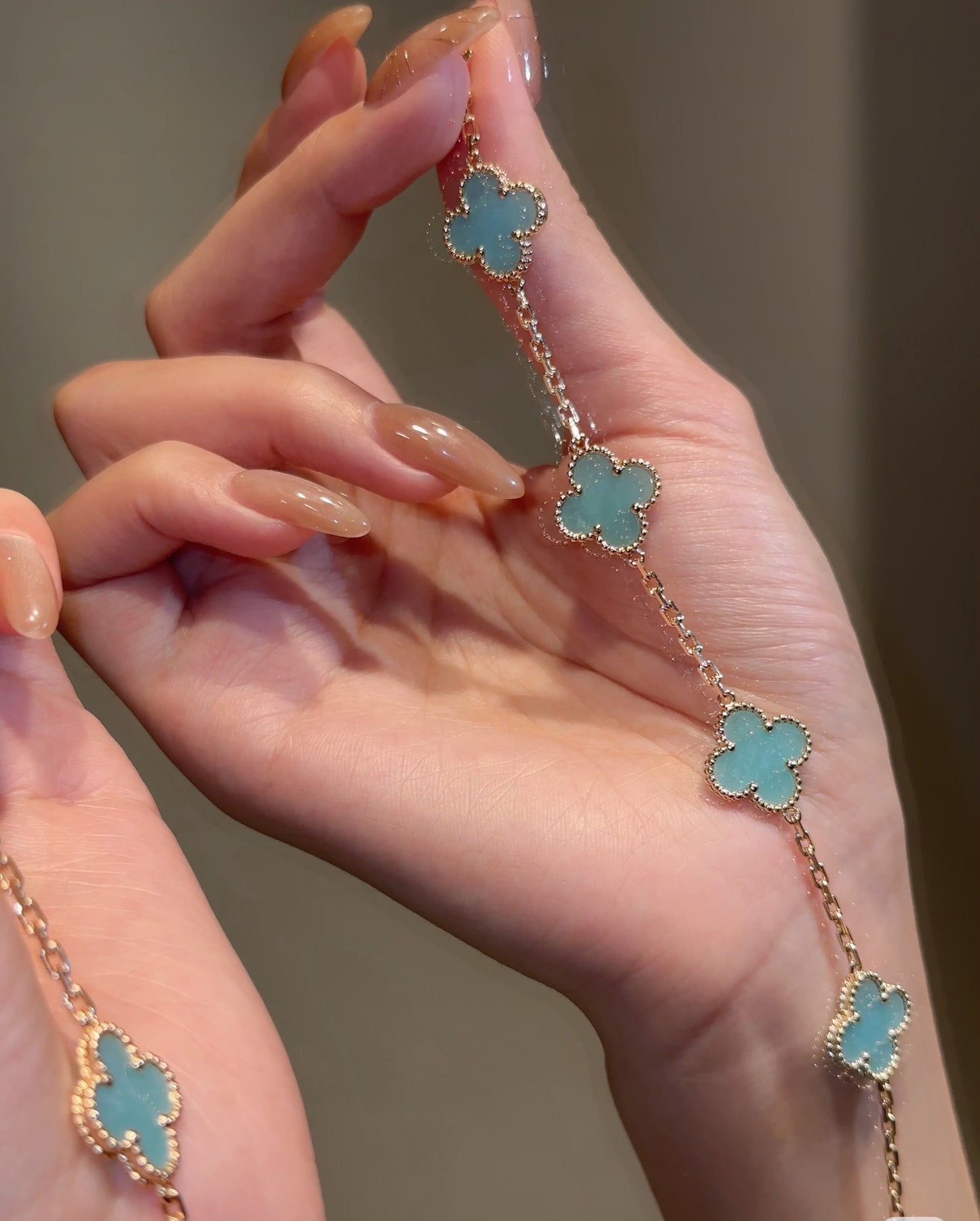 [Sprite Jewelry]Baby Blue Braided Bracelet