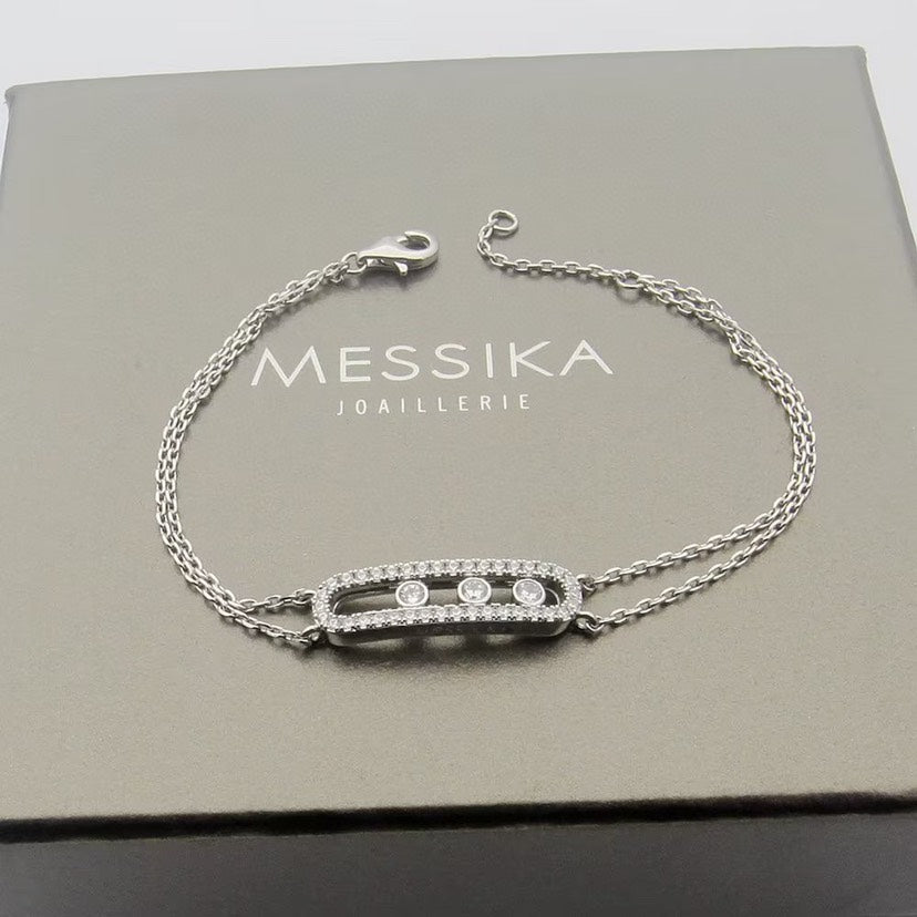 [Sprite Jewelry] Move Classique pavé bracelet