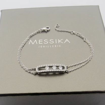 [Sprite Jewelry] Move Classique pavé bracelet