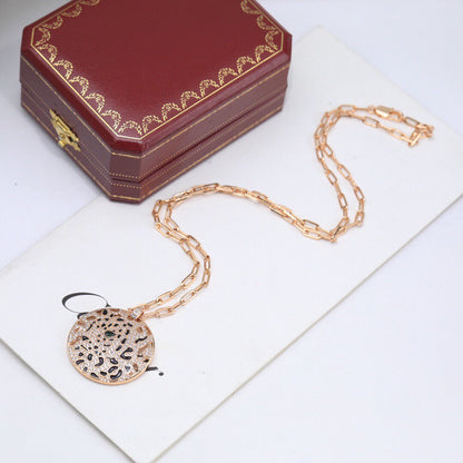 ¡®Sprite Jewelry¡¯Openwork Round Pendant Necklace