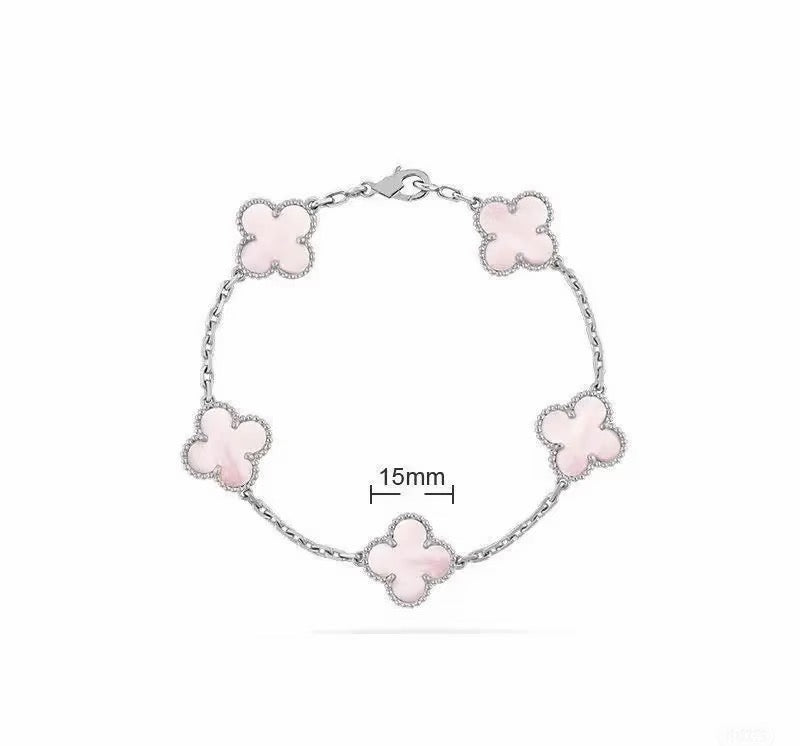 [Sprite Jewelry]Light Pink Braided Bracelet