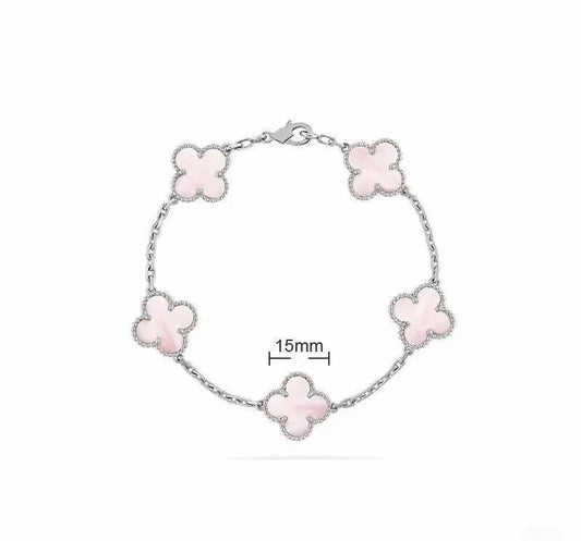 [Sprite Jewelry]Light Pink Braided Bracelet